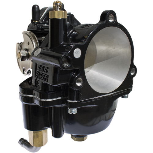S&S Cycle #110-0133 - Super E Carburetor - Standard Bore - Black