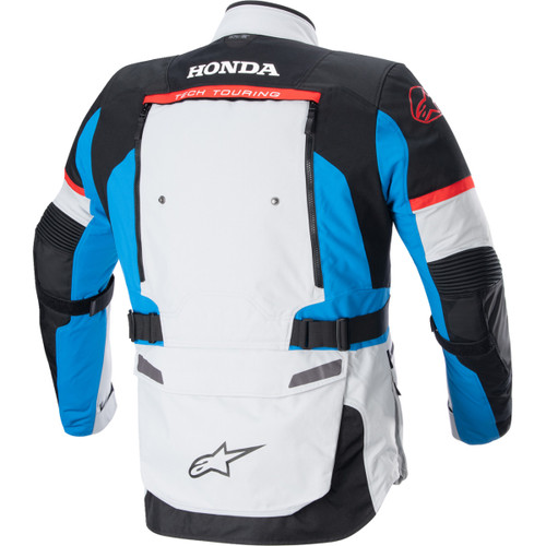 Alpinestars #3206723-9173-2X - Honda Bogotà Pro Drystar® Jacket - Gray/Black/Red/Blue - 2XL