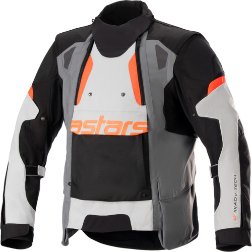 Alpinestars #320482290492X - Halo Drystar® Jacket - Gray/Black - 2XL
