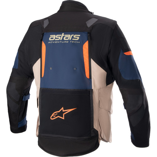 Alpinestars #32048227194M - Halo Drystar® Jacket - Blue/Black/Orange - Medium