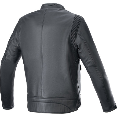 Alpinestars #3103924-1100-2X - Dyno Leather Jacket - Black/Black - 2XL