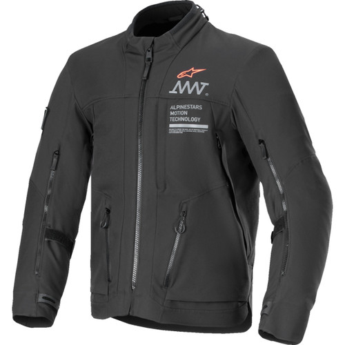 Alpinestars #3200425-10-S - AMT-8 Stretch Drystar® XF Jacket - Black - Small
