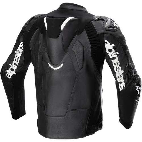 Alpinestars #3106524-12-50 - Atem v5 Leather Jacket - Black/White - US 40 / EU 50