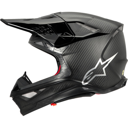 Alpinestars #8300423-1902-M - Supertech M10 Helmet - Fame - MIPS® - Black Carbon - Medium