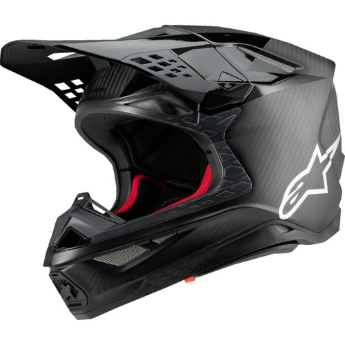 Alpinestars #8300423-1902-L - Supertech M10 Helmet - Fame - MIPS® - Black Carbon - Large