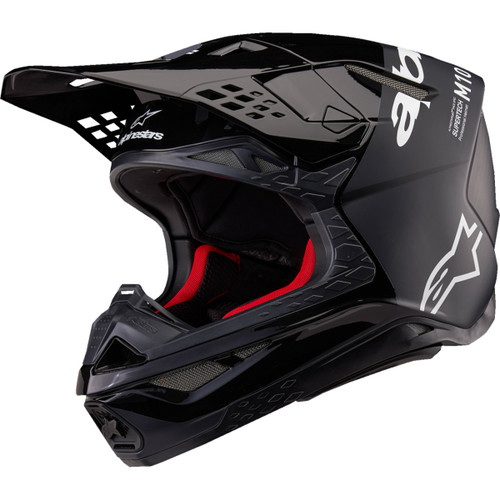 Alpinestars #8301023-1310-2X - Supertech M10 Helmet - Flood - MIPS® - Black/Dark Gray - 2XL
