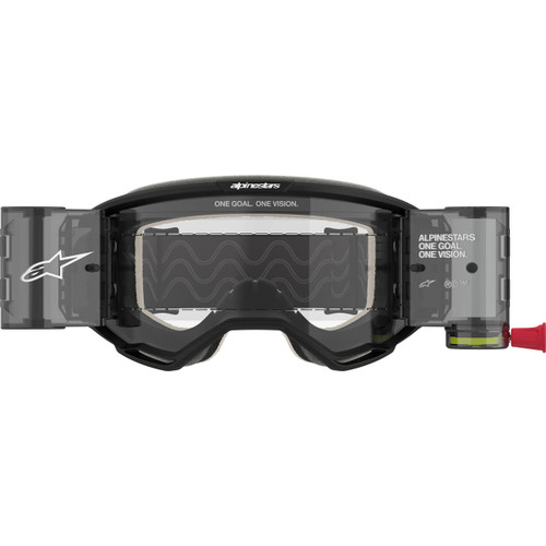 Alpinestars Goggles #5102825-1529 - Vision 5 Roll-Off Goggle - Corp - Black - Clear Lens