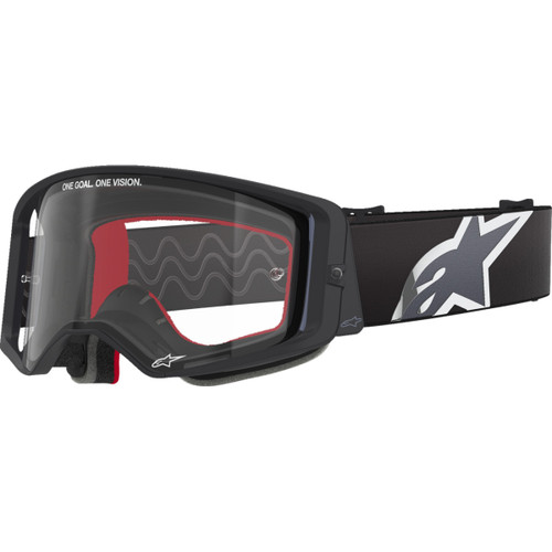 Alpinestars Goggles #5100125-1507 - Supertech Goggle - Corp - Black/Gray - Clear Lens