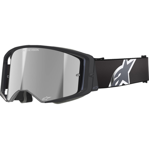 Alpinestars Goggles #5100325-1513 - Supertech Goggle - Corp - Black - ABS Vision - Gray Mirror Lens