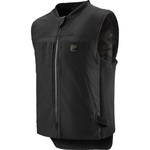 Alpinestars Tech-air #6505125-10-L - Tech-Air® 3 v2 Canvas Vest - Black - Large