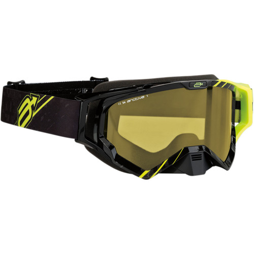 Arctiva - Vibe Goggle - Black/Hi-Viz Yellow - Yellow Lens