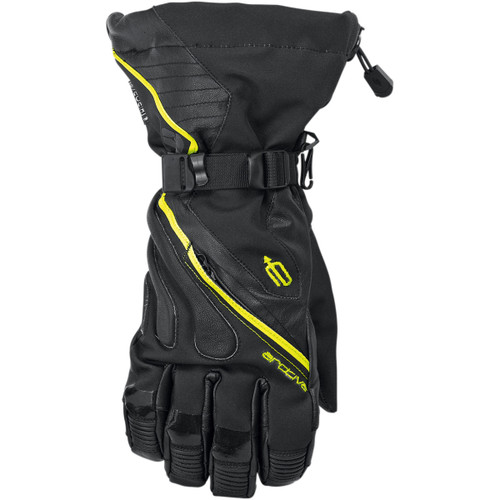 Arctiva - Meridian Gloves - Black/Hi-Vis Yellow - Medium