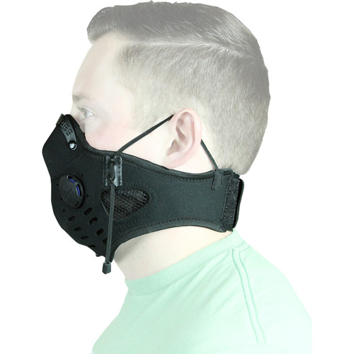 Atv-tek #EDMBLK - Neoprene Dust Mask - Black