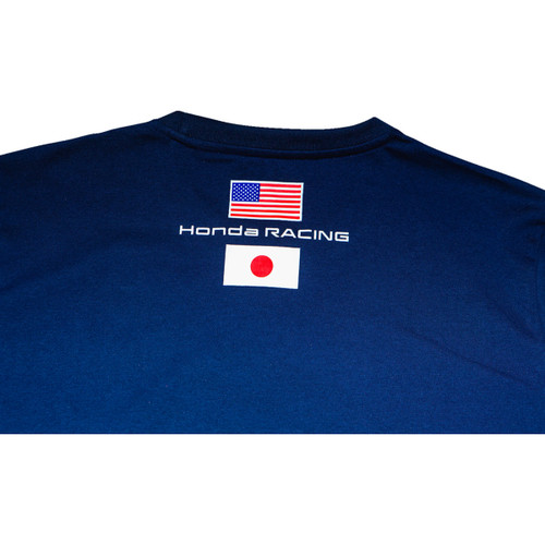 D'cor Visuals #80-123-4 - Honda Factory T-Shirt - Navy - XL