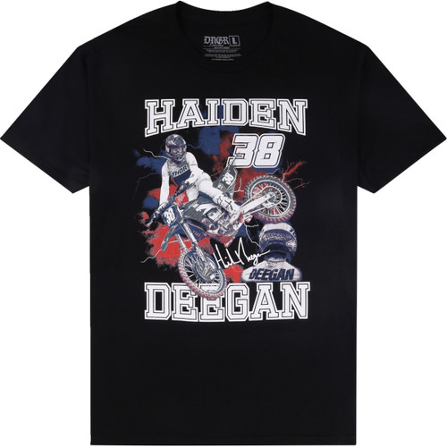 Deegan Apparel #DMTSS3024BLK2XL - 38 T-Shirt - Black - 2XL