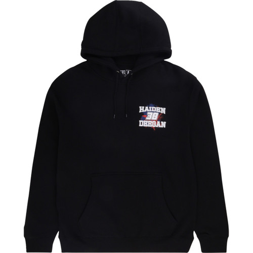 Deegan Apparel #DMTFP3004BLKL - 38 Hoodie - Black - Large