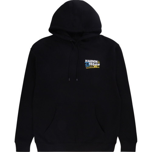 Deegan Apparel #DMTFP3010BLKXL - Caution Hoodie - Black - XL
