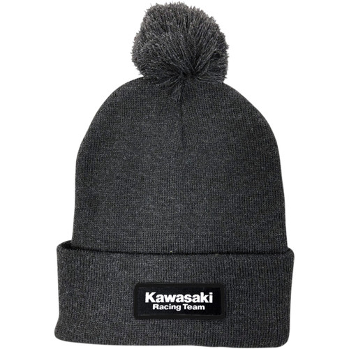 Factory Effex #23-86102 - Kawasaki Pom Beanie - Charcoal