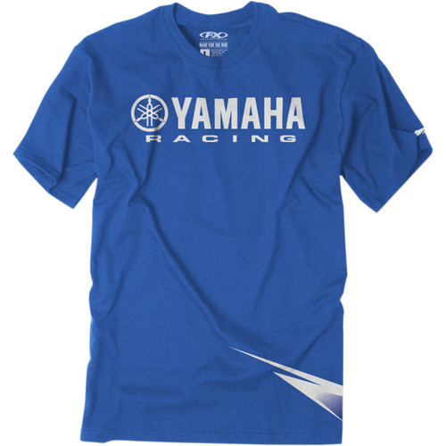 Factory Effex #21-83226 - Youth Yamaha Racing Strobe T-Shirt - Blue - XL