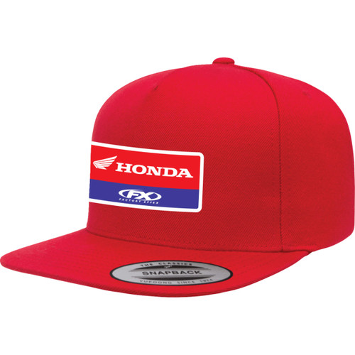 Factory Effex #28-86302 - Honda Victory Snapback Hat - Red