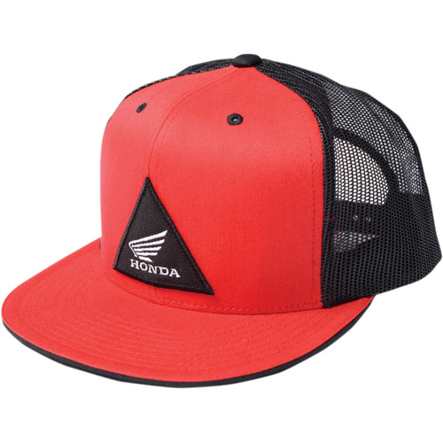 Factory Effex #18-86200 - Honda TRI Snapback Hat - Red/Black