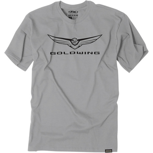 Factory Effex #25-87806 - Goldwing Icon T-Shirt - Gray - XL
