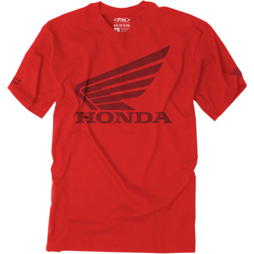 Factory Effex #21-87318 - Honda Big Wing T-Shirt - Red - 2XL