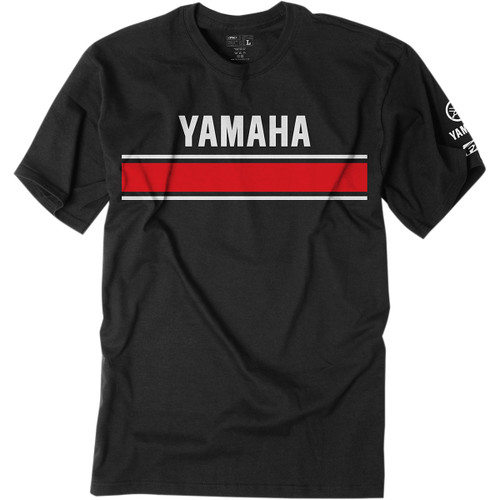 Factory Effex #20-87204 - Yamaha Retro T-Shirt - Black - Large