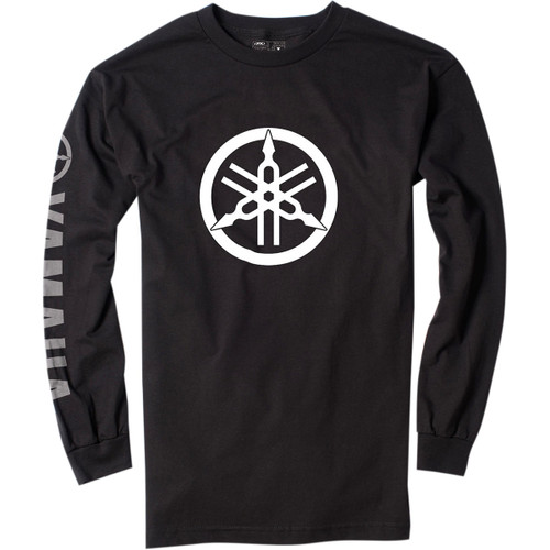 Factory Effex #17-87214 - Yamaha Long-Sleeve T-Shirt - Black - Medium