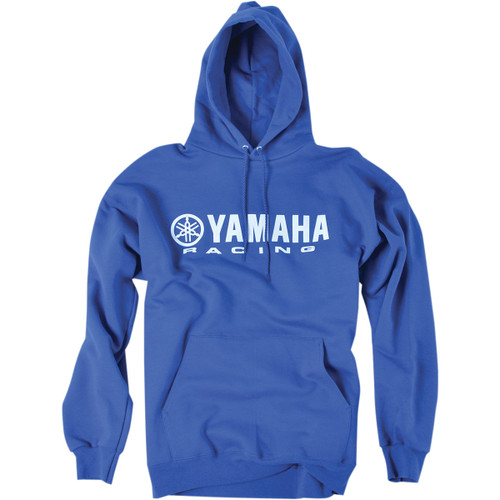 Factory Effex #12-88430 - Yamaha Racing Pullover Hoodie - Blue - Medium
