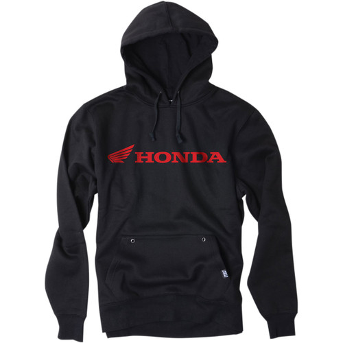 Factory Effex #15-88376 - Honda Horizontal Pullover Hoodie - Black - 2XL