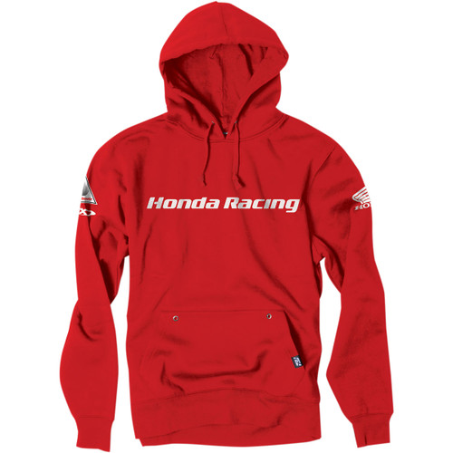 Factory Effex #16-88370 - Honda Racing Pullover Hoodie - Red - Medium