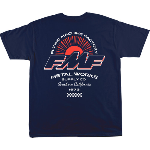 FMF #SP25118907NVYLG - Brighter Days T-Shirt - Navy - Large