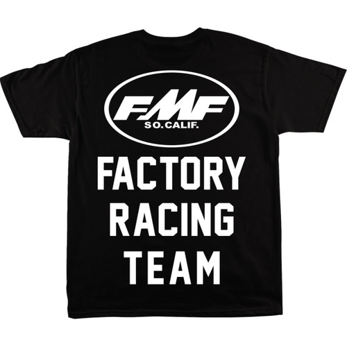 FMF #SP25118910BLKMD - Team FMF T-Shirt - Black - Medium