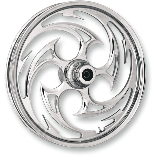 RC Components #21350-9031-85C - Wheel - Savage - Front - Dual Disc/without ABS - Chrome - 21x3.5 - '08-'13 FLT