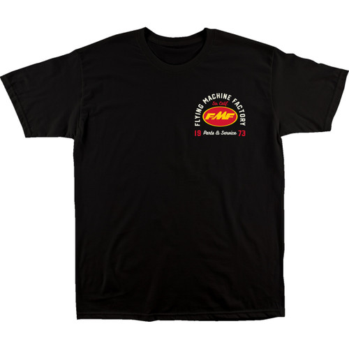 FMF #FA24118902BLK2X - Exhaust Supply T-Shirt - Black - 2XL