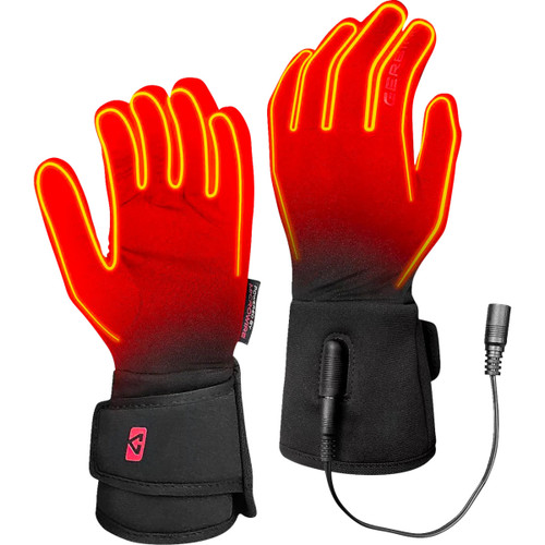 Gerbing Heated Clothing #GER-GL-12V-L-XL - 12 V Heated Glove Liners - L/XL