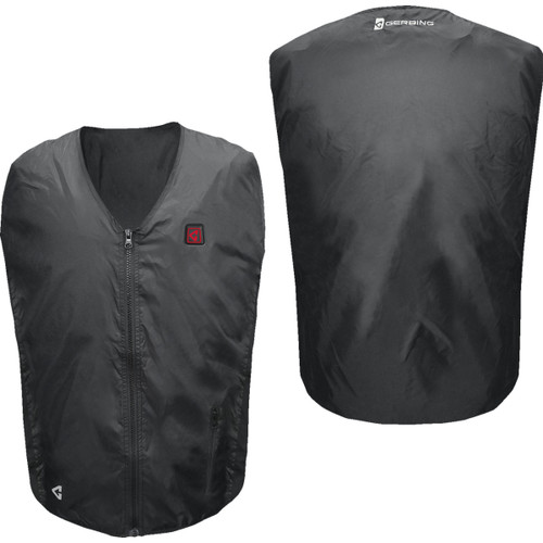 Gerbing Heated Clothing #GERVTLN7VUNIBLKXXL3X - 7V Battery Heated Vest Liner - Black - 2XL/3XL