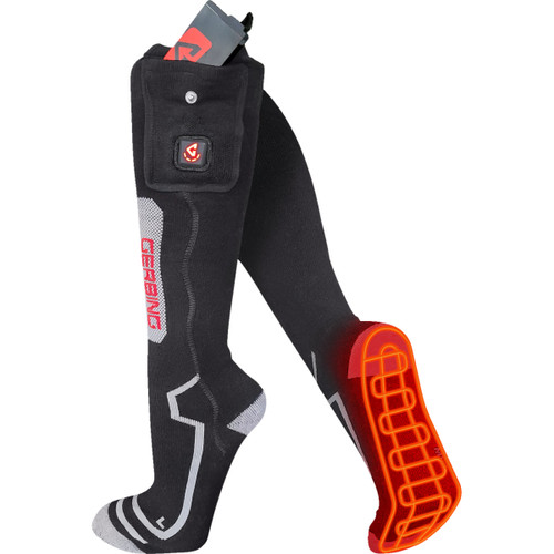 Gerbing Heated Clothing #GER-SK-7V-W-S-M - 7V Wool Heated Socks - Small/Medium