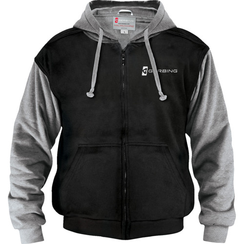 Gerbing Heated Clothing #GER-HDY-7V-UNI-BLK-S - 7 V Battery Heated Hoodie - Black - Small