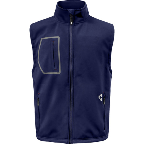 Gerbing Heated Clothing #GER-TVST-7V-M-N-XXL - 7V Torrid Softshell Heated Vest 2.0 - Navy - 2XL