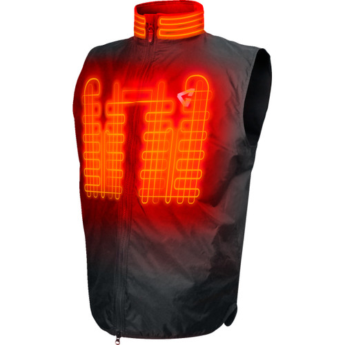Gerbing Heated Clothing #G1215MVST30100110971 - 12V Heated Vest Liner - Black - Medium