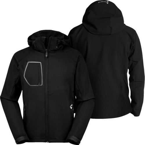 Gerbing Heated Clothing #GER-TJKT-7V-M-B-XL - 7V Torrid Softshell Heated Jacket 2.0 - Black - XL