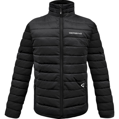 Gerbing Heated Clothing #GER-KPJKT-7V-M-B-M - 7V Khione Insulated Heated Puffer Jacket 2.0 - Black - Medium