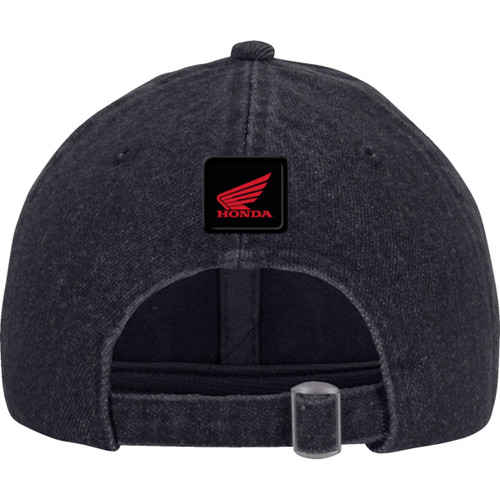 Honda Apparel #NP21A-H2490 - Goldwing Denim Hat - Black