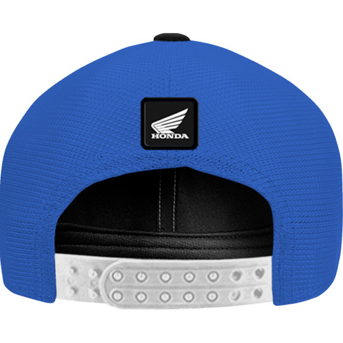 Honda Apparel #NP21A-H2492 - Youth Honda HRC Hat - Black/Royal Blue