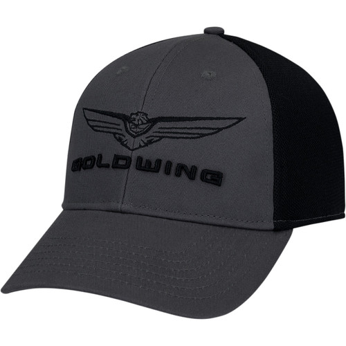 Honda Apparel #NP21A-H1828 - Honda Goldwing Tour Hat - Charcoal