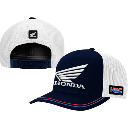 Honda Apparel #NP21A-H2489 - Honda HRC Hat - Navy/White
