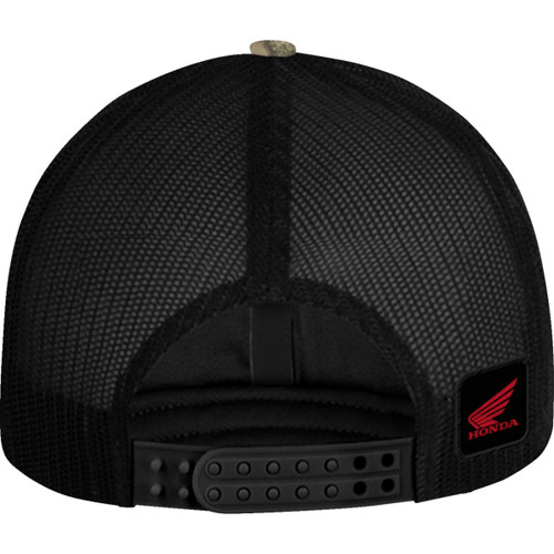 Honda Apparel #NP21A-H3168 - Honda Hat - Mossy Oak Camo/Black