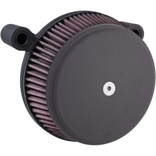 Arlen Ness #18-325 - Big Sucker™ Stage I Air Filter Kit - Wrinkle Black